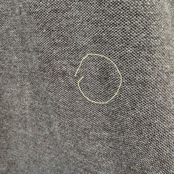 Brooks Brothers Gray Slim Fit  Preppy‎ Fall Polo Shirt Size XL - Picture 3 of 7